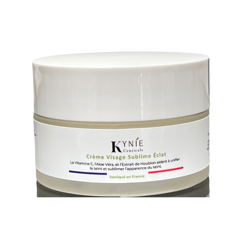 Crème visage unifiante peau noire hydratante – KYNIE Ceuticals. Unifier le teint