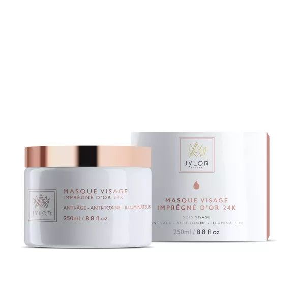 Masque visage or 24k Jylor 250ML