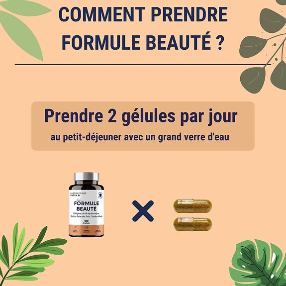 Formule Beauté — Complément Alimentaire Cheveux, Peau & Ongles
