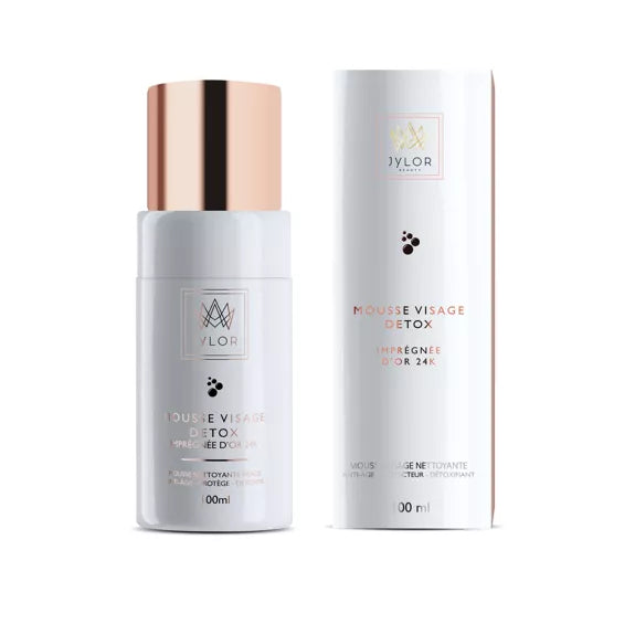 Mousse visage détox or 24K Jylor 100ML