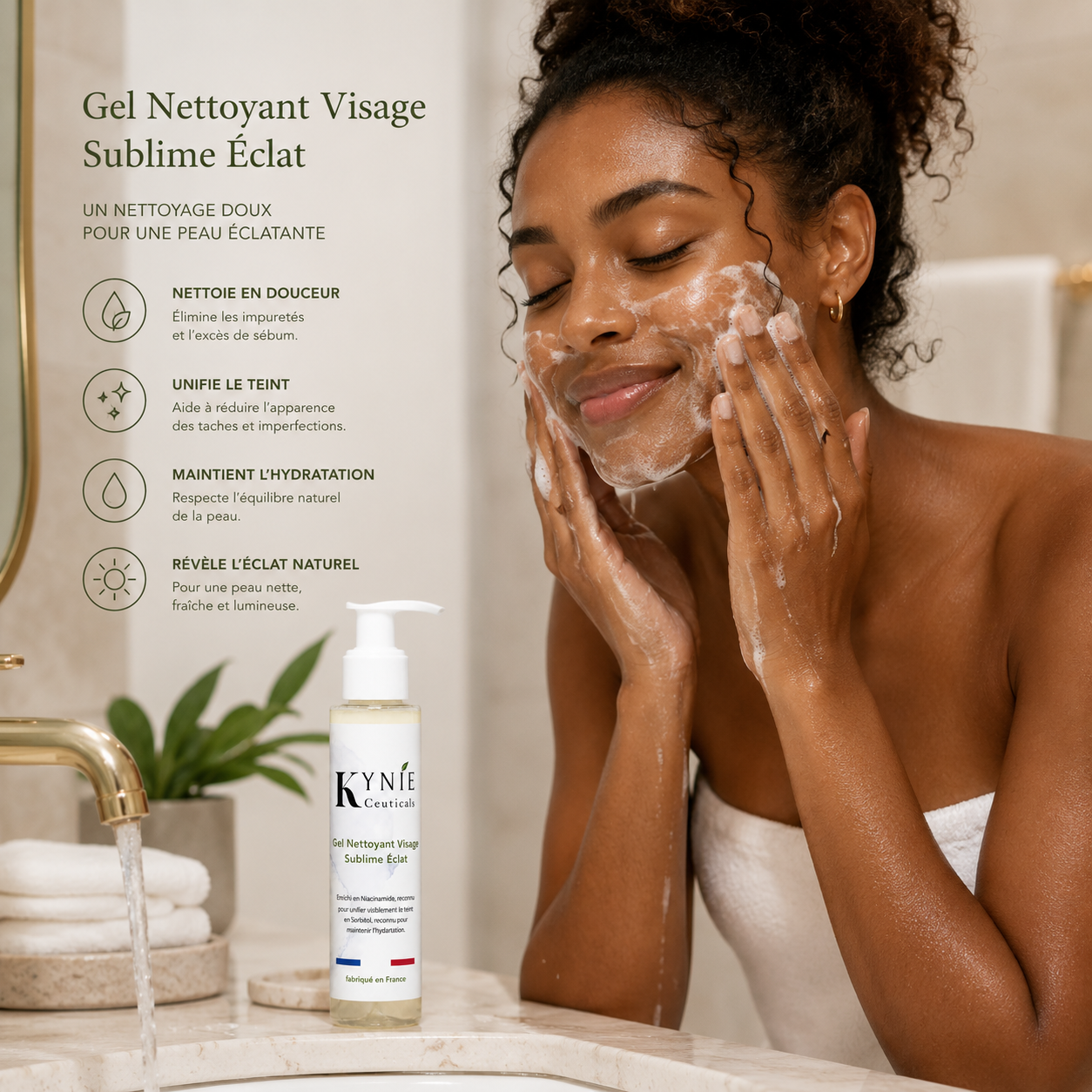Gel Nettoyant Visage Sublime Éclat
