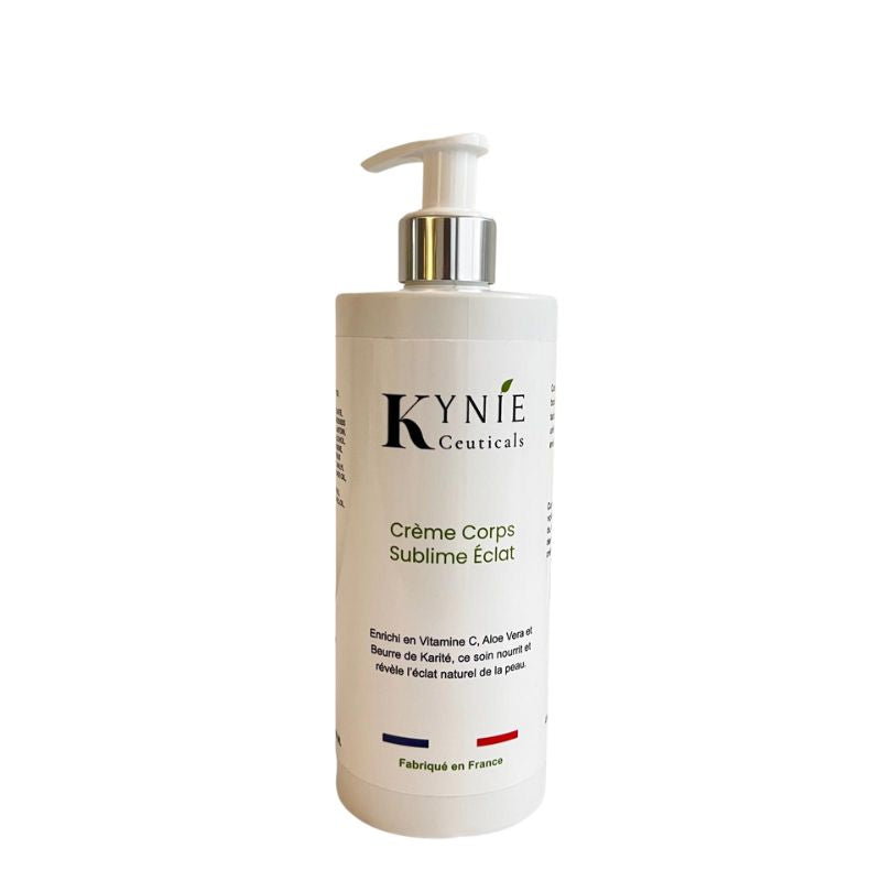 Crème Corps Sublime Éclat Kynie Ceuticals – soin hydratant et anti-taches pour peaux noires et métissées