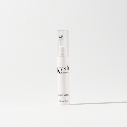 Sérum Yeux Kynie Ceuticals – anti-cernes, anti-poches et hydratation contour des yeux peaux noires et métissées.